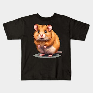 Pixel Hamster Kids T-Shirt